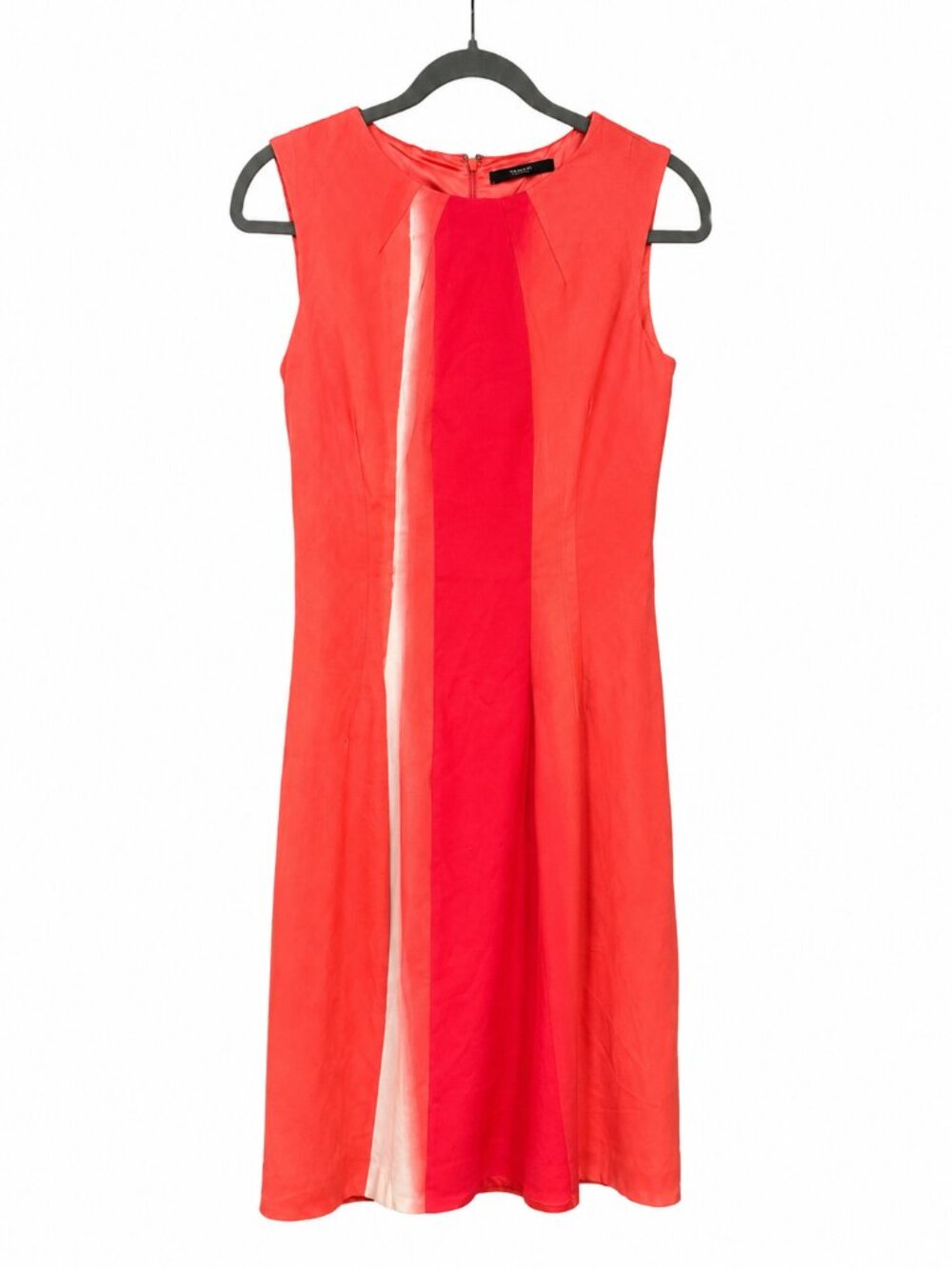 Watercolor Print Sheath Dress